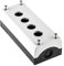 Eaton M22-I4 Aufbaugehaeuse 4 Einbaustellen, fuer Bodenbefestigung (Ø x H) 22mm x 80mm Anthrazit 1S, 216539