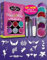 Kit de tatuajes de brillantina - Things with Wings (Cosas con alas) con 6 brillantinas grandes y 12 plantillas reutilizables para tatuajes temporales.