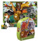 Crocodile Creek - Jungle Friends - 36-Piece Jigsaw Floor Puzzle with Heavy-Duty Shaped Box for Storage, Large 20 x 27 Completed Size, Designed for Kids Ages 3 Years and up