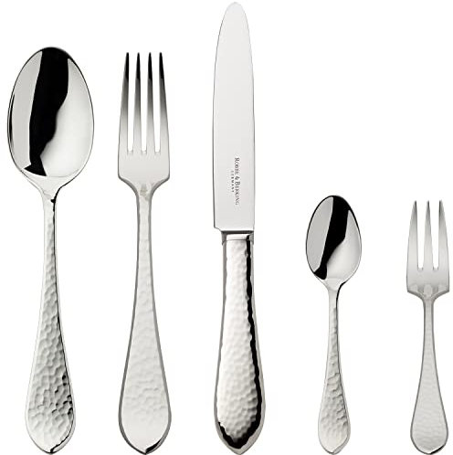 Robbe & Berking Martelé 30 TLG. Menübesteck (150 g massiv versilbert)