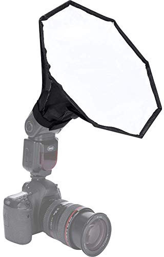 Fotostudio Softbox, Tragbarer Universal Flash Flashlight Softbox, Externes Speedlite Diffusor Softbox mit 30cm Durchmesser, Gute für Fotografen mit einfache Installation