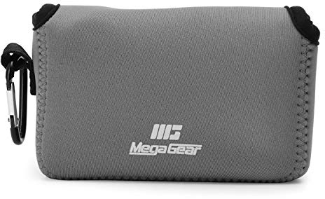 MegaGear MG1898 Ultraleichte Neopren-Kameratasche, kompatibel mit Fujifilm X100V, Grau