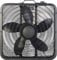 Sichler Haushaltsgeräte Bodenventilator leise: Extrastarker Bodenventilator, 3 Geschwindigkeitsstufen, 60 W, Ø 48 cm (Box Ventilator, Kastenventilator, Tischventilator)