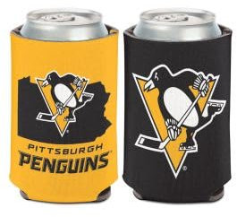 WinCraft NHL Pittsburgh Penguins Dosenkühler, 340 ml, 2-seitiges State-Design