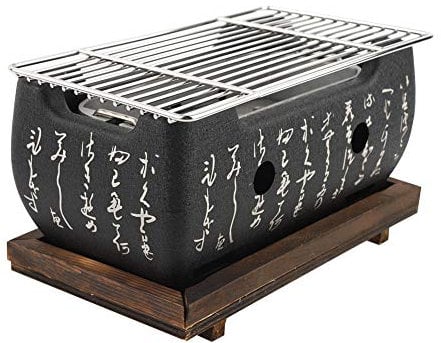 Parrilla de Barbacoa de Estilo japonés, Parrilla de Barbacoa Japonesa, Horno Rectangular, Estufa de Barbacoa, Estufa de carbón de Comida Japonesa, Herramientas de Barbacoa para el hogar