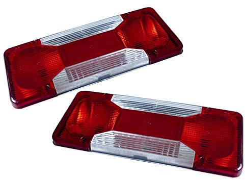 Promo Link 2x Lichtscheibe Rücklichtglas Heckleuchte Ducato Boxer Daily L+R Ersatzglas für Rückleuchte