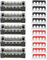 klemmleiste Klemmenleiste, 5 Stück zweireihig 5 Positionen 600V 15A Schraubklemmenblock + 10 vorisolierte Klemmenschutzleiste für Haushaltsgerat Elektronischen Schaltkreisen Maschinen (5 Position) Ers