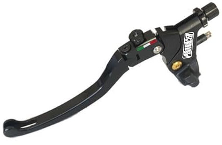 Palanca maneta sistema de embrague delantera universal de motos con maneta anticaida plegable (Regulable)