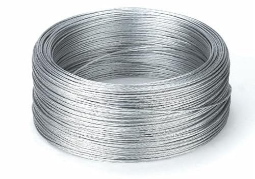 Cavo per Recinti Elettrici Ama 200 m Acciaio Zincato 1,5 mm