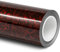 Folindo® 3D Forged Carbon Autofolie Rot Glanz (21,84€/m²) | 4 x 1,52 m | Selbstklebende Luftkanal Folie zur Auto Folierung | Blasenfrei