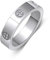 Yifnny Liebesring,Damen-Edelstahl-Ring Paar Ringe Valentine's Day Ring-Schmuck Verlobungsringe Eheringe Männer Kreuz Ringe Versprechen Ringe für Frauen Geschenk-Schmuck (8, Silber)