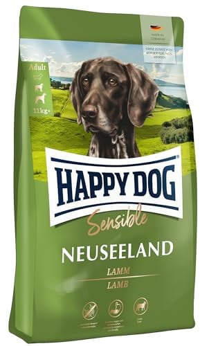 Happy Dog Sensible Neuseeland M 4 kg - Trockenfutter, Geschmacksrichtung Lamm