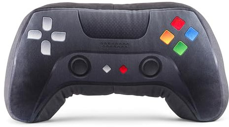 Froster Riesen Controller Kissen, Gamer Deko Kissen, Gaming Kissen 64x35 cm, Zocker Geschenke für Jungs, Gamer Riesen Kissen