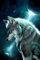 Puzzle 2000 Teile Landschaft Erwachsenenpuzzle Papierpuzzle 3D Klassisches Puzzle Wolf und Planet DIY Moderne Kunst Hauptdekor, 70x100cm