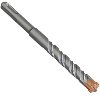 Maysay SDS Plus - Broca para martillo perforador (16 x 160 mm, con 4 cuchillas de metal duro), para piedra, hormigón, madera, ladrillo y azulejos