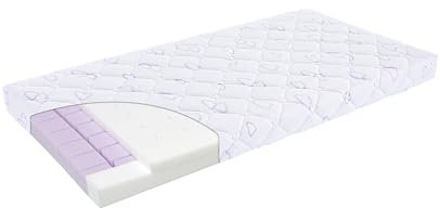 TRÄUMELAND - Babymatratze 60x120 cm Air Flow Premium | mit 3D-Comfort-Pads | Atmungsaktiv, Öko-Tex 100 Zertifiziert, hautfreundlich & allergikergeeignet | Abnehmbarer Bezug mit Nässeschutz