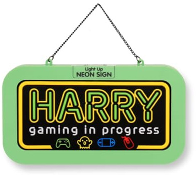 Personalised Neon Signs (Harry)