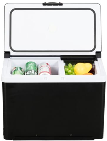 Shield Autocare Cool Mate 22l Travel Compressor 12v Fridge Freezer for Campervan Car Lorry | 12/240 Volt Travel Chest Cool Box Mini Fridge Refrigerator