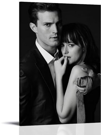 HUEAEHAHE Dakota Johnson (6) - Poster decorativo da parete, 60 x 90 cm, stile cornice