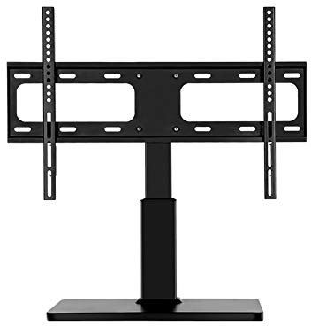 GPWDIEJB Portable TV Stand Table TV Stand Base for 32 - 60 TV Adjustable Heights Swivel 90° Tabletop Pedestal TV Bracket Mount Holds 35kg TV Table Stand (Color : B)