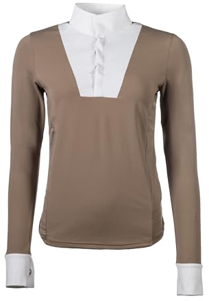 HKM Damen Virginia Langarm T-Shirt (1er Pack)