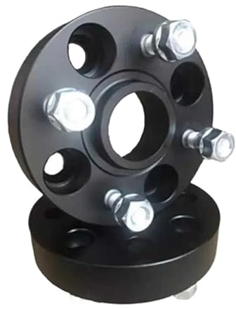 Spurplatten Für Ford Für Fiesta ST Mk7 Für Separadores Auto Spurverbreiterungen 4x108 Hubcentric 63,4mm Aluminium Spurverbreiterung Adapter 15/20/25/30mm Flansch Spurverbreiterungen(1PCS 20mm)