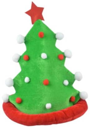 MotiveTech Weihnachtsmütze, Foto Requisite für Feiertags Maskenball Feiern, Karneval, Cosplay, Weihnachtsbaum