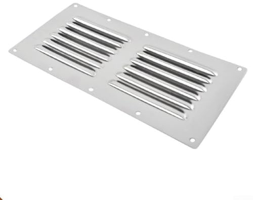 Mighty 230x115mm Stainless Steel Exhaust Plate for Boating Enthusiasts