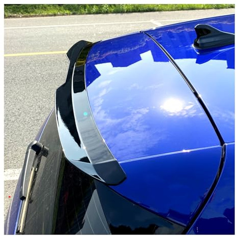 ABS Auto Heckspoiler für VW Golf 7 Variant/Kombi 2012-2021, Dach Kofferraum Spoiler Kofferraum Flügel Lippe Platte Tuning Zubehör,A