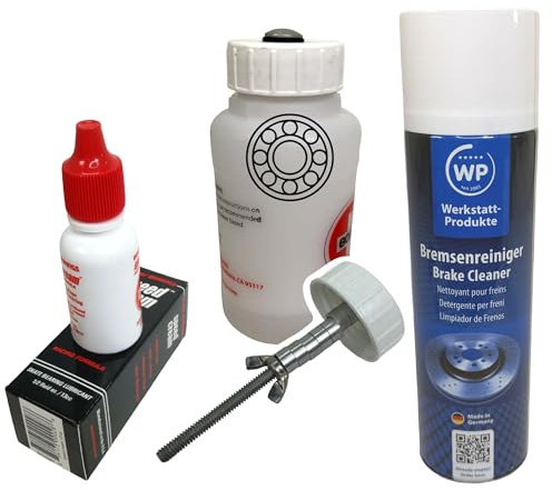 F26 Kugellager Pflegeset, Reiniger & Speed Cream Öl, 3-teilig | Für 608/627 Kugellager an Longboard, Stunt-Scooter, Skateboard, Rollschuh und Inliner