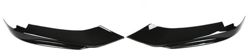 Heckspoiler 2 Stück glänzende Frontstoßstange Lip Spoiler Splitter passend für BMW 4er F32 F33 F36 für M für Sport 2014–2020