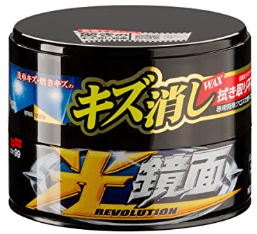 Soft99 420 Dark and Black New Scratch Clear Wax Mirror Finish, 200 g