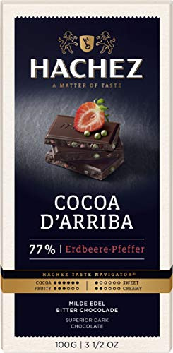Cocoa Arriba Tafel Erdbeer Pfeffer 100g