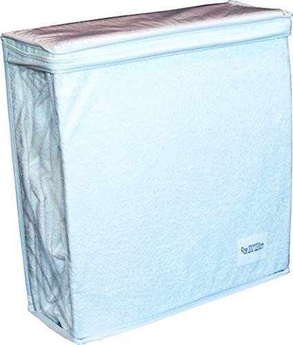 Staubschutzauflage Topliner Wasserbett 100x200cm - Effektiv gegen Staub und Schmutz auf der Wassermatratze