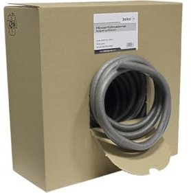 beko Hinterfüllmaterial Ø 15 mm x 100 m – Fugenhinterfüllung & Dehnungsband für Bau und Handwerk, im praktischen Kartonspender 200 015 0100
