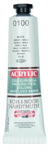Koh-I-NOOR 016271100000 40 ml Acryl Farbe Lack – weiß