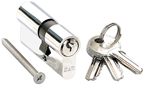 Profilzylinder Schließzylinder Türzylinder 25/35 Zylinder M&D Nickel