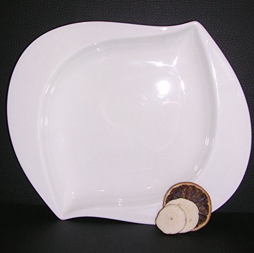 Hutschenreuther Luna Weiss Gourmet - Teller tief 24 cm - 1.Wahl, NEU