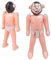 W WIDMANN MILANO Party Fashion 01458 - Aufblasbarer Ehemann, 90 cm, Puppe, Scherzartikel