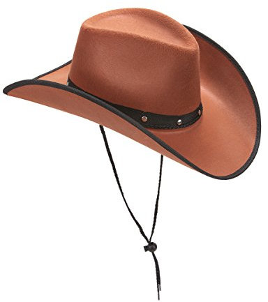 Boland - Cowboy Hut Wichita, Filzhut, Sheriff, Wilder Westen, Verkleidung, Kostüm, Karneval, Mottoparty
