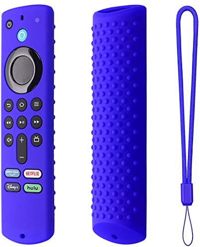 Schutzhülle für Samsung TV-Fernbedienung, Silikon Schutzhülle Kompatibel mit Amazon Fire TV Fernbedienung von Amazon Fire TV Stick (3rd Gen) Dritte Generation, LAnti Rutsch/Stoßfest/Glowing