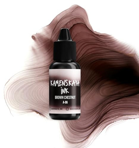 KAMENSKAYA Alkoholtinte Basic Line A 15 ml (6 Braun Kastanie)