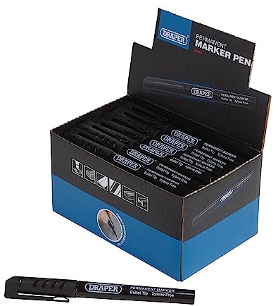 Draper Marker Pen, Black, 20944