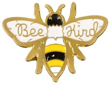 Brosche Pin Anstecker Emaille Bee Kind Bee Happy Honigbiene Biene Geschenk