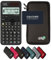Casio fx-991DE CW ClassWiz inkl. WYNGS Schutztasche Schwarz - Wissenschaftlicher Taschenrechner - Basic Paket