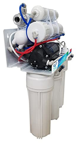 DC Solution | Made in Italy | Depuratore acqua osmosi inversa 8 stadi con filtro alcalino e sterilizzatore UV | Purificatore domestico acqua potabile dal rubinetto di casa