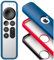 ReliaMount Schutzhülle für Apple TV-Fernbedienungen, Premium-Fallschutz und angenehm zu halten, entworfen in den USA (Premium-Blau mit weichem Mikrofaserfutter)