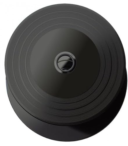 Kronenberg24 CD-R mit Vinyl-Optik und schwarzer Oberfläche - Hochwertige Retro-Ästhetik für Musikliebhaber - 100er Spindel