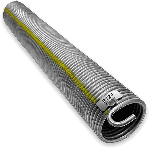 KASTOM Ressort de torsion R724/R34/R35 pour porte de garage Hörmann Remplacement de ressort pour porte de garage Hormann R34 / R35 Pièces détachées pour portes de garage