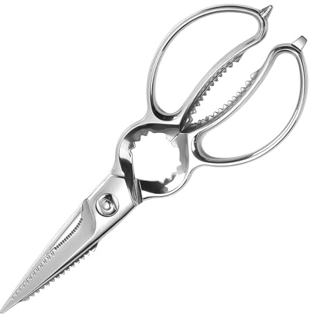 MITSUMOTO SAKARI 8.5 Inch Kitchen Scissors & Poultry Shears, Removable